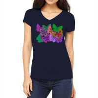 Butterflies T  Shirt Kaleidoscope Of Butterflies T  Shirt Women's V-neck T-shirt | Artistshot