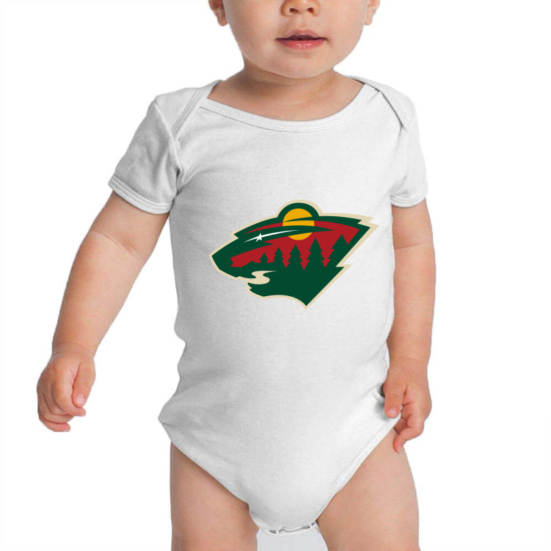 The-minnesota-wild-pen Baby Bodysuit by tihra | Artistshot