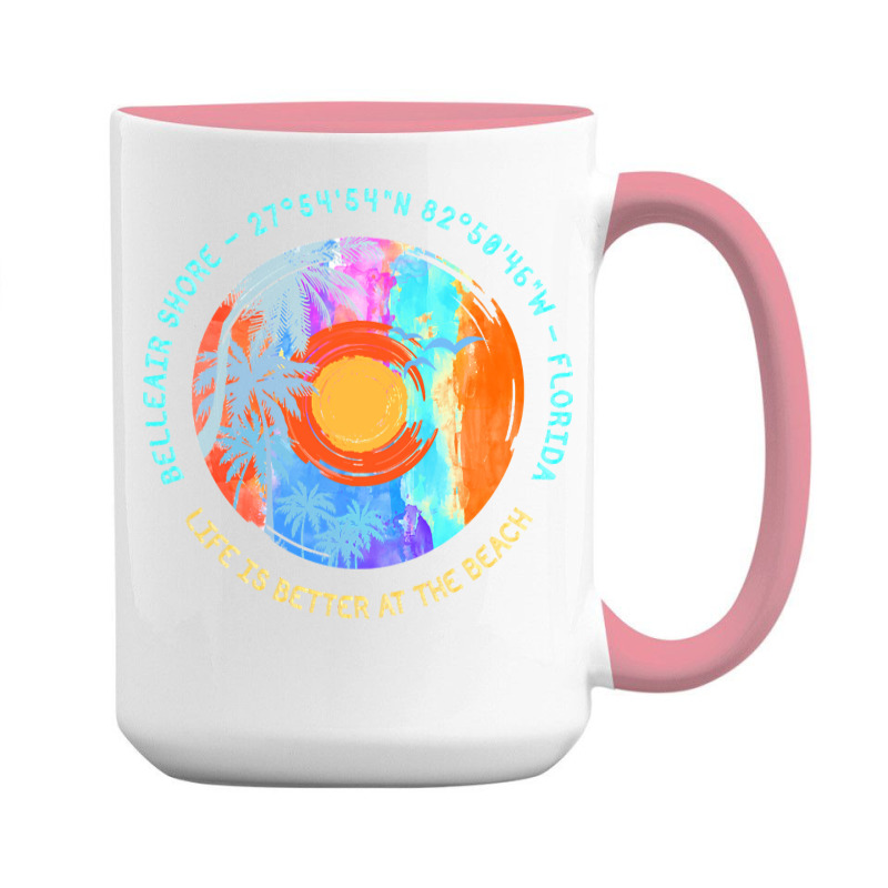 Belleair Shore T  Shirt Belleair Shore, Pinellas County, Florida T  Sh 15 Oz Coffee Mug | Artistshot