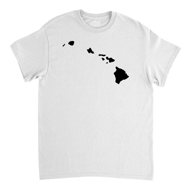 Hawaii Map Classic T-shirt | Artistshot