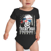 Trump 2024 The Trilogy Baby Bodysuit | Artistshot