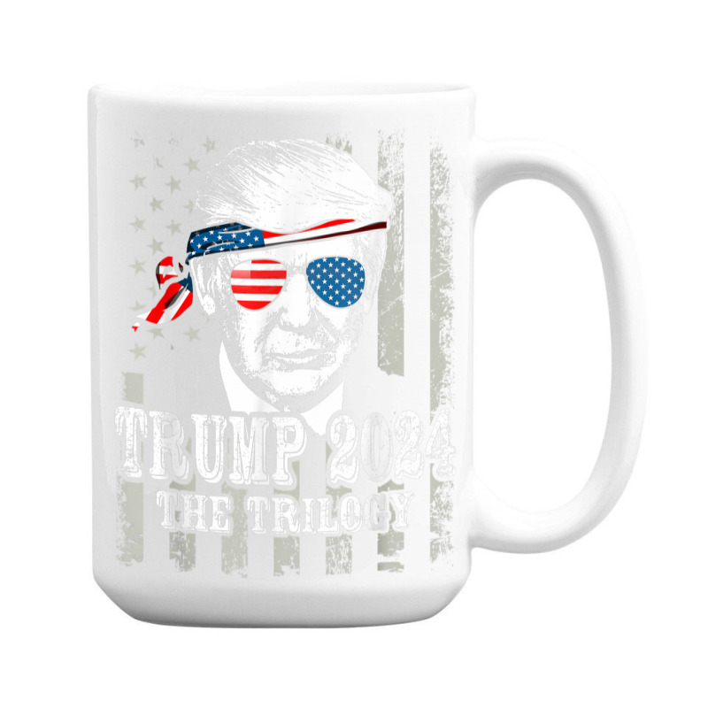 Trump 2024 The Trilogy 15 Oz Coffee Mug | Artistshot