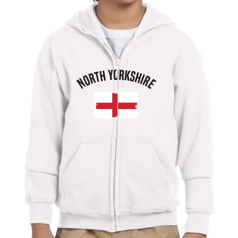 North Yorkshire Youth Zipper Hoodie by Chris Ceconello | Artistshot