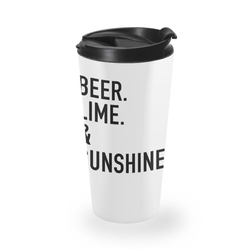 Beer Lime And Sunshine [tw] Travel Mug | Artistshot