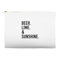 Beer Lime And Sunshine [tw] Accessory Pouches | Artistshot