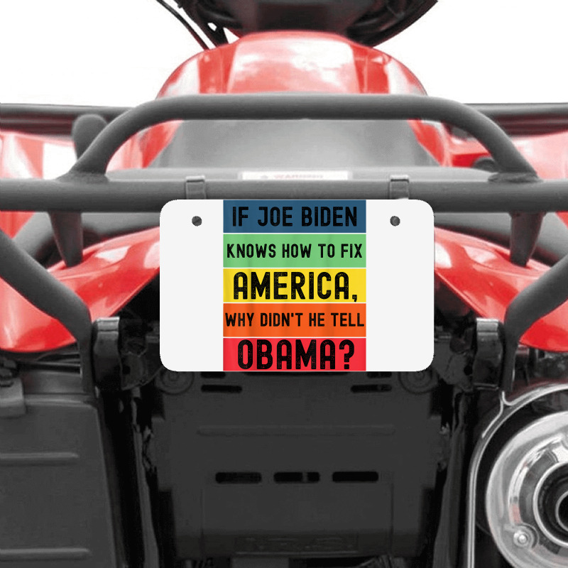 Republican Conservative Political ATV License Plate by kakashop | Artistshot