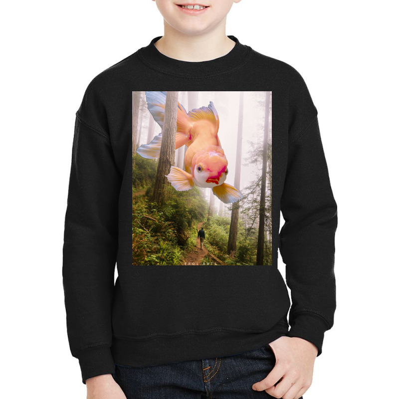 Big Fish Youth Sweatshirt by erol.psd | Artistshot