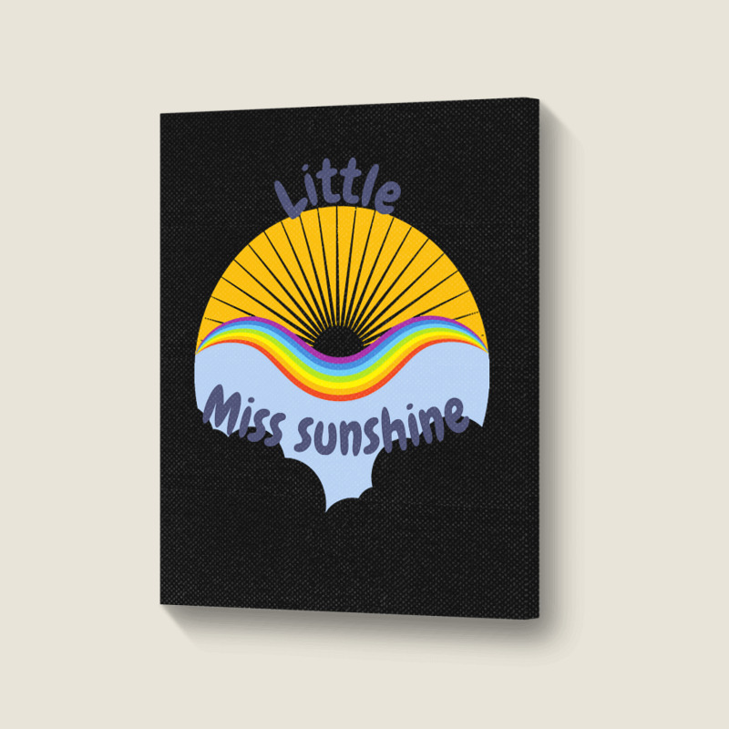 Little Miss Sunshine T  Shirt Little Miss Sunshine T  Shirt Portrait Canvas Print | Artistshot