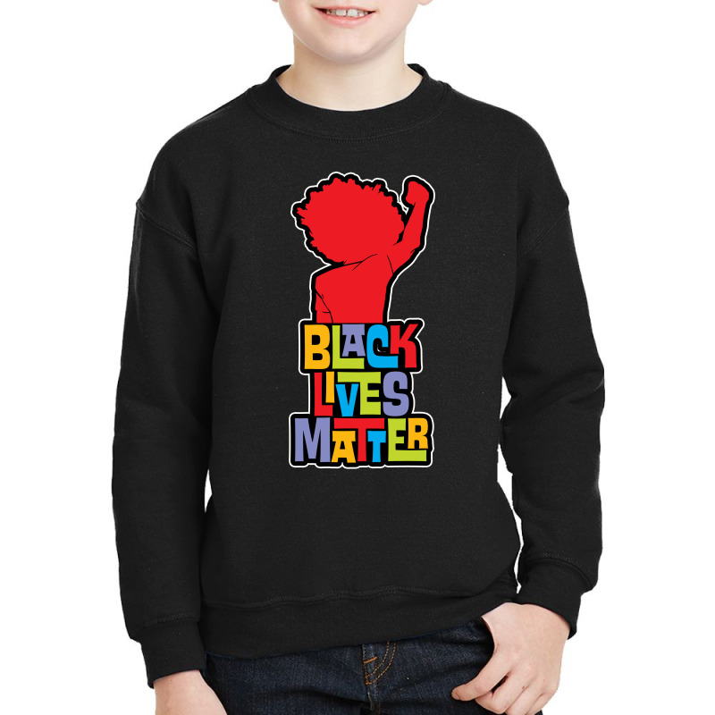 Blm Toddler Hoodie Youth Sweatshirt | Artistshot