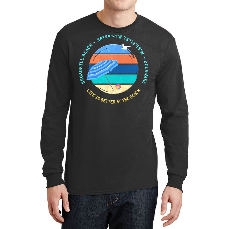 Broadkill Beach T  Shirt Broadkill Beach, Delaware T  Shirt Long Sleeve Shirts | Artistshot