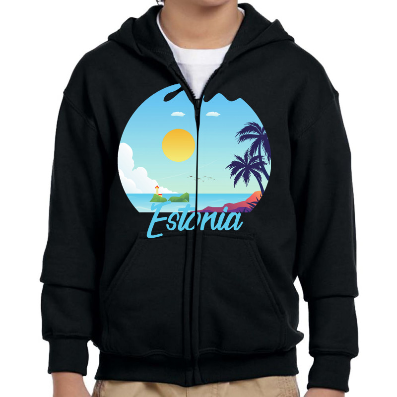 Estonia T  Shirt No Place Like Estonia T  Shirt Youth Zipper Hoodie | Artistshot