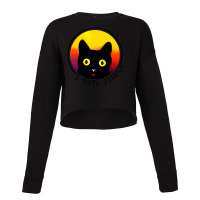 Cat   I Hate People Cropped Sweater | Artistshot