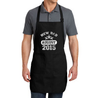 Dad To Be August 2016 Full-length Apron | Artistshot