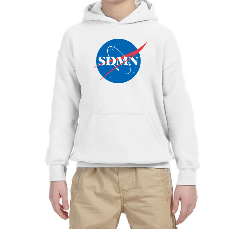 Sdmn Space Print Youth Hoodie by Lion Star | Artistshot