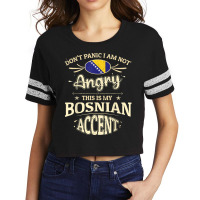 Bosnia & Herzegovina Flag Souvenirs For Bosnians Men & Women T Shirt Scorecard Crop Tee | Artistshot