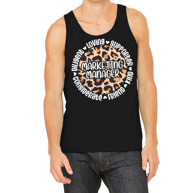 Marketing Manager T  Shirt Marketing Manager Appreciation T  Shirt Tank Top by graysonmante940 | Artistshot