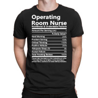 Operating Room Nurse T  Shirt Operating Room Nurse T Shirt   Nutrition T-shirt | Artistshot