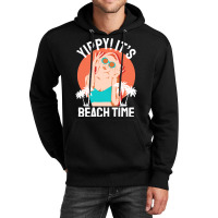 Summer 2021 T  Shirt Yippi It's Beach Time T  Shirt Unisex Hoodie | Artistshot