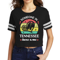 Someone In Tennessee Loves Me T  Shirt Someone In Tennessee Loves Me F Scorecard Crop Tee | Artistshot