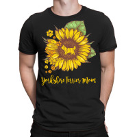 Yorkshire Terrier Mom T  Shirt S U N F L O W E R Y O R K S H I R E T E T-shirt | Artistshot