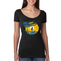 Summer Paradise T  Shirt Summer Paradise T  Shirt Women's Triblend Scoop T-shirt | Artistshot