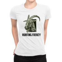 Hunting Frenzy Ladies Fitted T-shirt | Artistshot