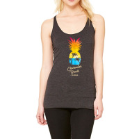 Clearwater Beach   Florida Souvenir   Pineapple Sunset T Shirt Racerback Tank | Artistshot