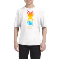 Clearwater Beach   Florida Souvenir   Pineapple Sunset T Shirt Youth Tee | Artistshot