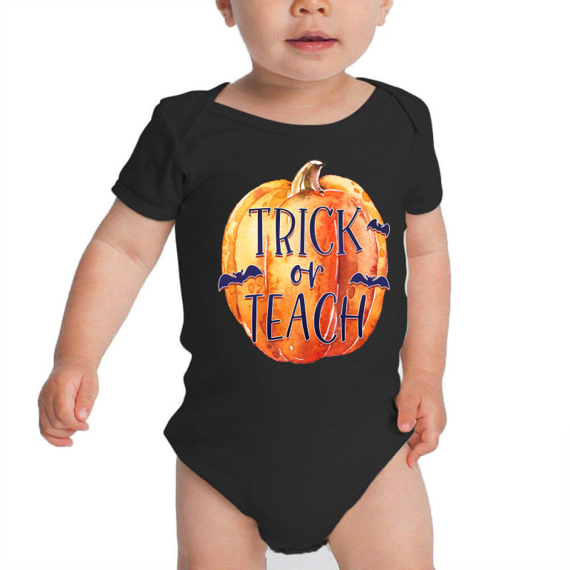 Trick Or Teach Baby Bodysuit by autlu2024 | Artistshot