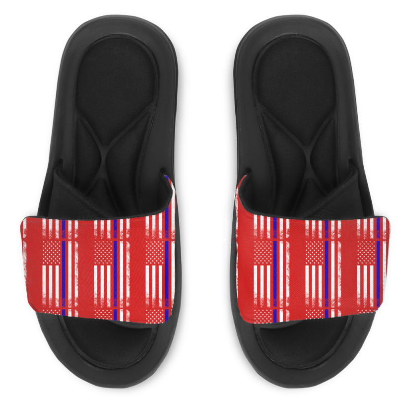 Vintage American Flag Slide Sandal | Artistshot