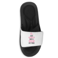 Every Tall Girl Needs A Short Best Friend Slide Sandal | Artistshot