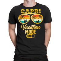 Capri T  Shirt Capri Italy Summer Vacation T  Shirt T-shirt | Artistshot