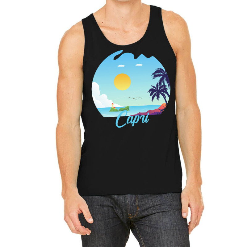 Capri T  Shirt No Place Like Capri T  Shirt Tank Top | Artistshot