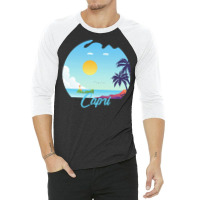 Capri T  Shirt No Place Like Capri T  Shirt 3/4 Sleeve Shirt | Artistshot