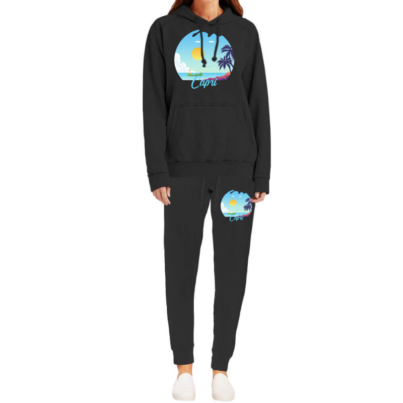 Capri T  Shirt No Place Like Capri T  Shirt Hoodie & Jogger Set | Artistshot