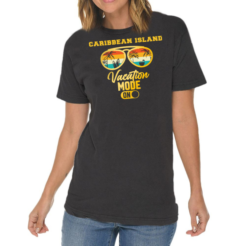 Caribbean Island T  Shirt Caribbean Island Barbados Summer Vacation T Vintage T-shirt | Artistshot