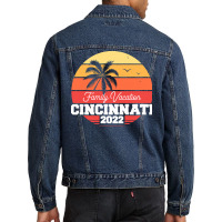 Cincinnati T  Shirt Cincinnati Family Vacation 2022 T  Shirt Men Denim Jacket | Artistshot