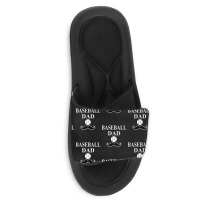 Baseball Dad T-shirt Slide Sandal | Artistshot