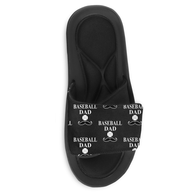 Baseball Dad T-shirt Slide Sandal | Artistshot