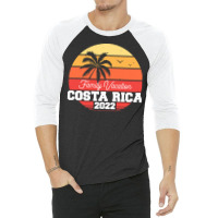 Costa Rica T  Shirt Costa Rica 2022 T  Shirt 3/4 Sleeve Shirt | Artistshot