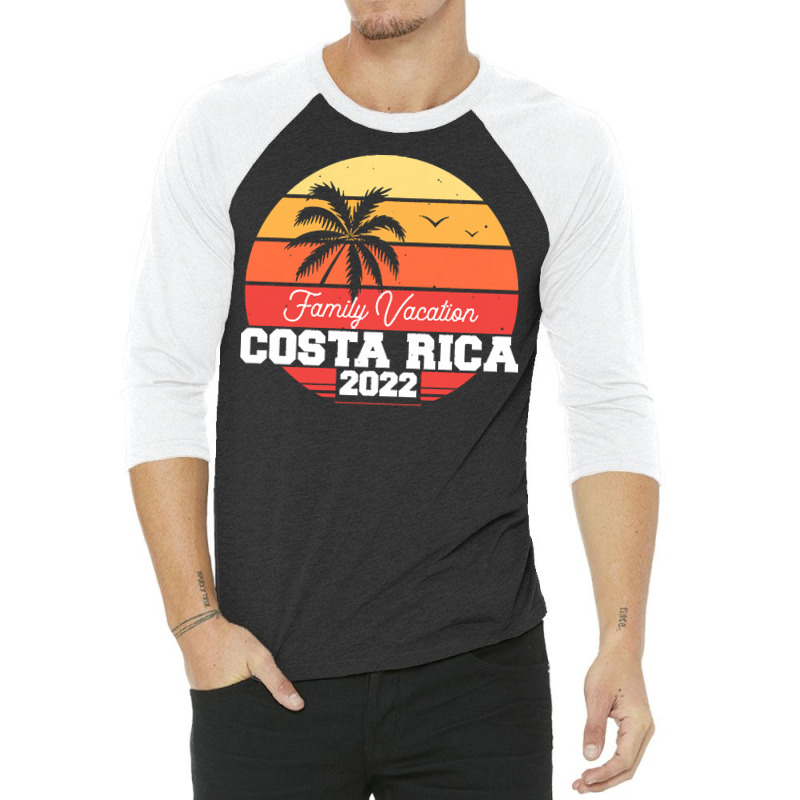 Costa Rica T  Shirt Costa Rica 2022 T  Shirt 3/4 Sleeve Shirt | Artistshot