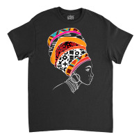 Black Queen Headwrap African American Ladies Shirt Tank Top Classic T-shirt | Artistshot