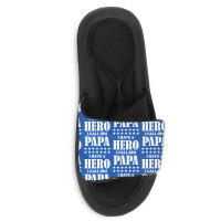 I Have A Hero I Call Him Papa Slide Sandal | Artistshot