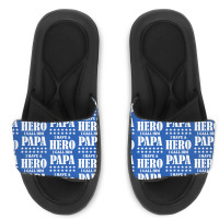 I Have A Hero I Call Him Papa Slide Sandal | Artistshot