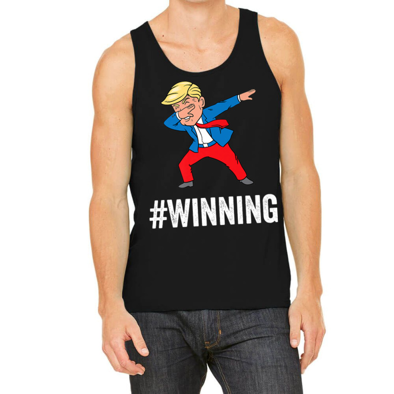 Trump Dabbing Winning Tank Top | Artistshot