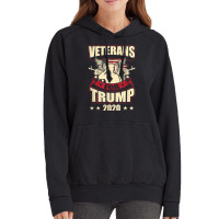 Veterans For Trump 2020 Vintage Hoodie | Artistshot