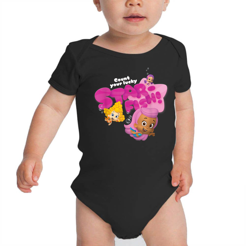 Bubble Guppies Count Your Lucky Starfish! T Shirt Baby Bodysuit | Artistshot