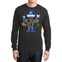 Happy Hanukkah Jewish Elf Family Group Christmas Pajama Gift T Shirt Long Sleeve Shirts | Artistshot