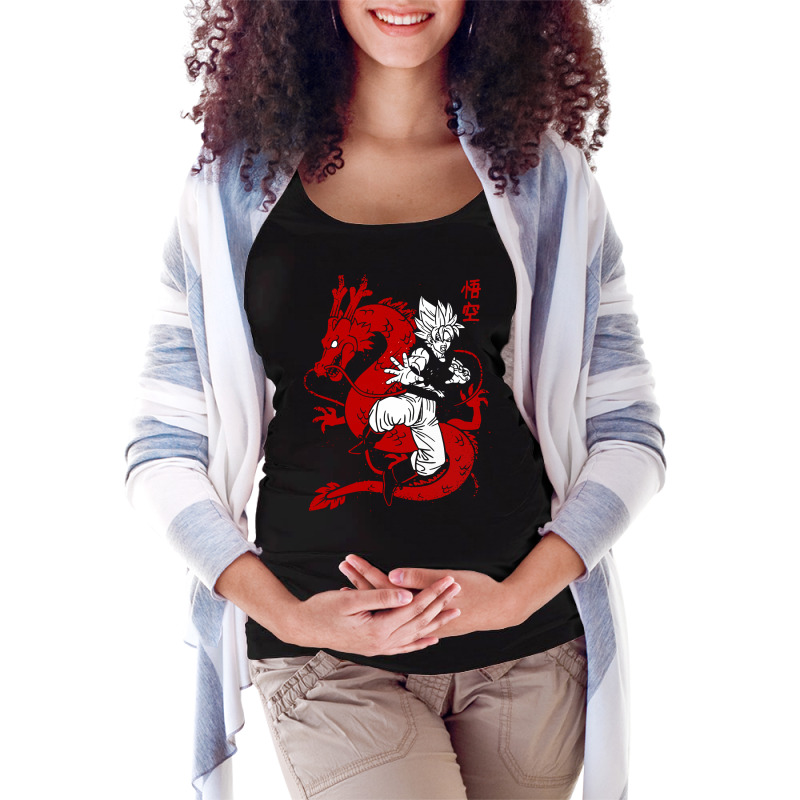 Japan Dragon Maternity Scoop Neck T-shirt | Artistshot