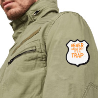 Never Grow Up It's A Trap Shield Patch | Artistshot